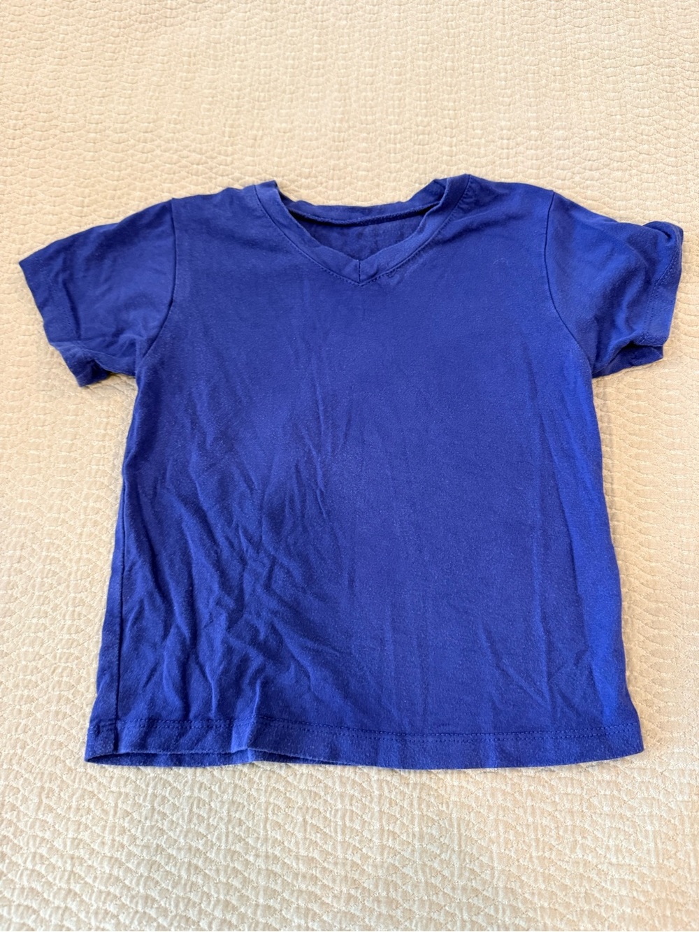 Kyte BABY Royal Blue V-Neck Short Sleeve Tee